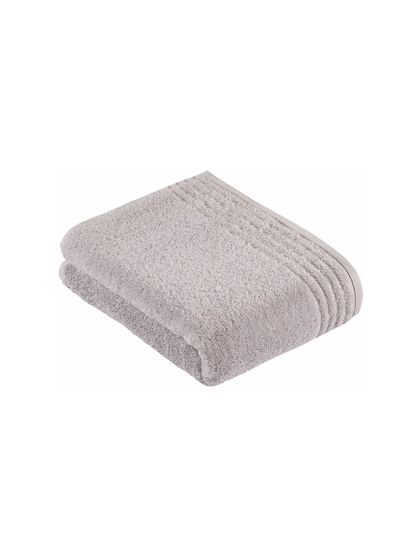 VOSSEN | Duschtuch VIENNA STYLE SUPERSOFT 67x140cm Light Grey | 
